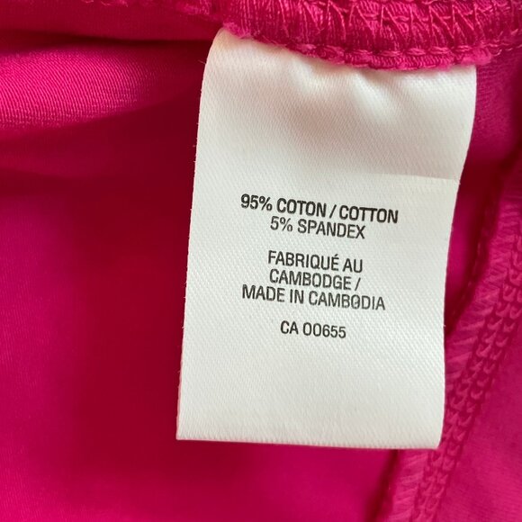 Hyba Women's Activewear Short Zip Up Sweater 3/4 Sleeve Size M - Picture 4 of 6